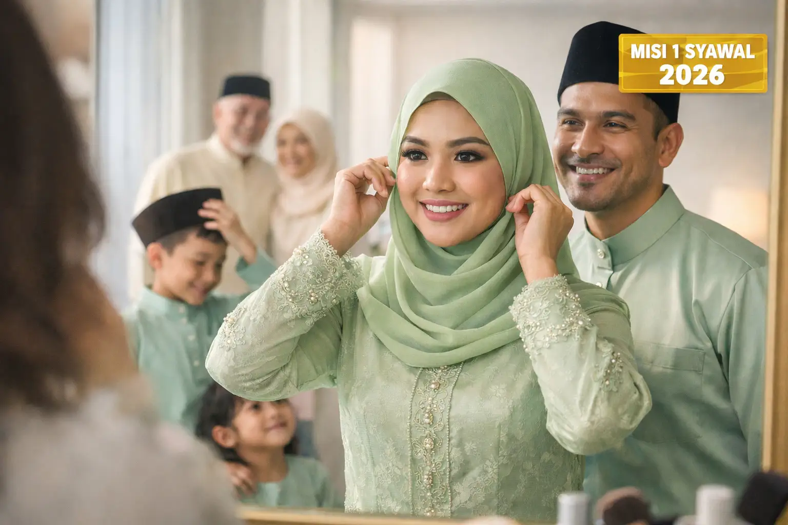 Confidence on Raya Morning