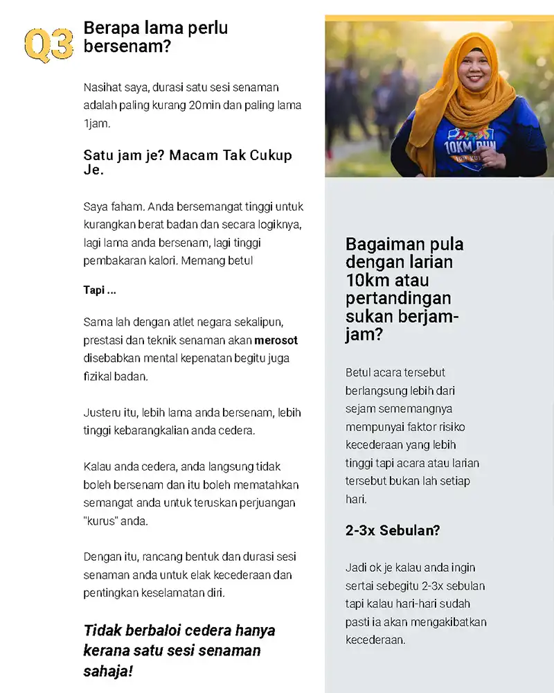 Cara kira keperluan badan