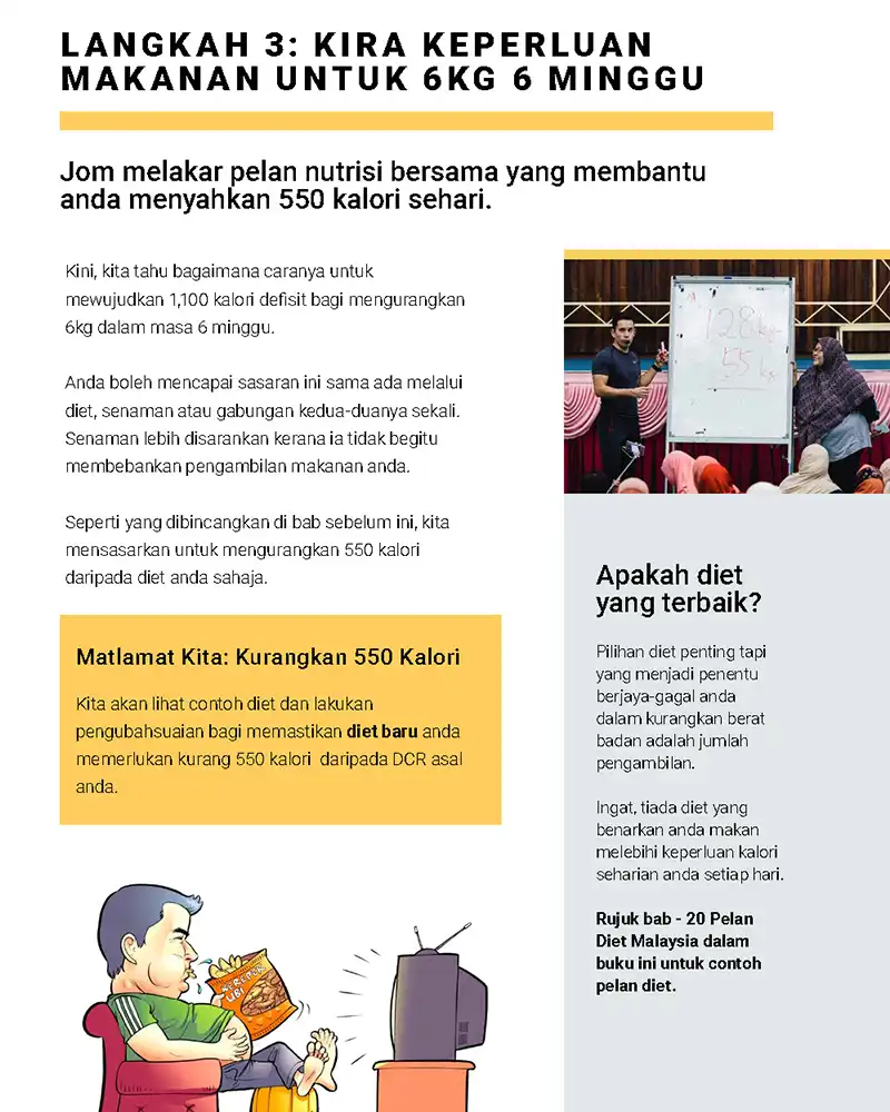 Cara kurus dengan lebih realistik