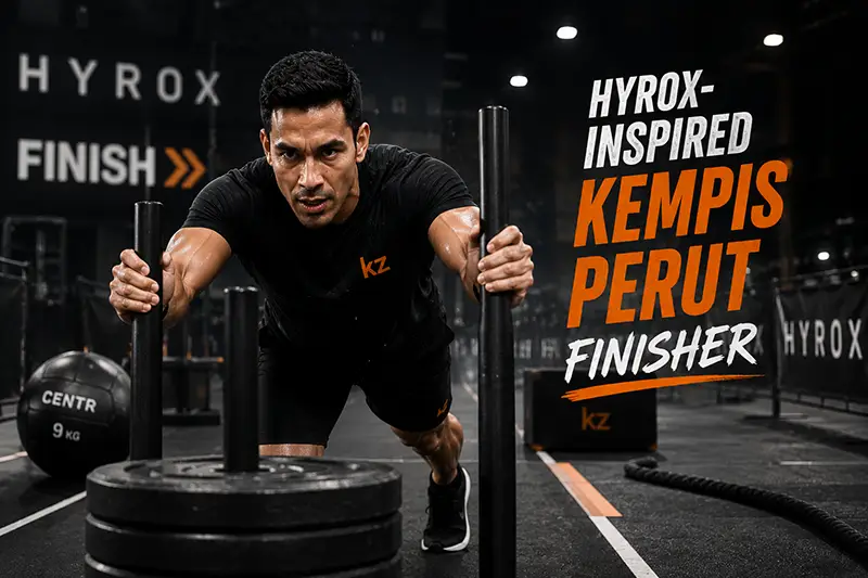 HYROX-Inspired Kempis Perut Finisher
