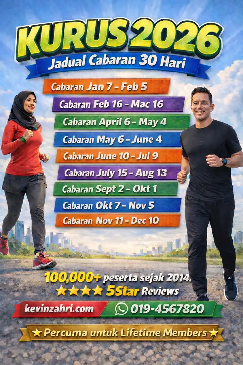 Jadual Cabaran 30 Hari 2026