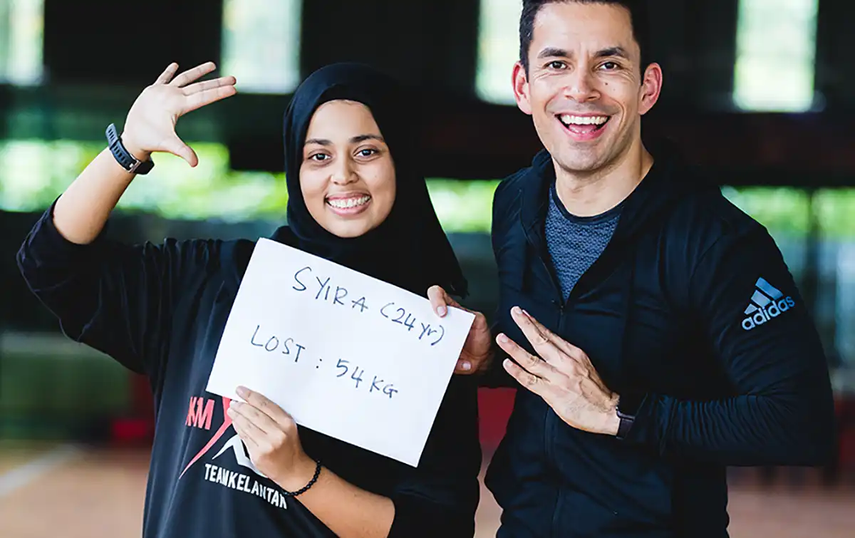 Kevin Zahri dengan peserta