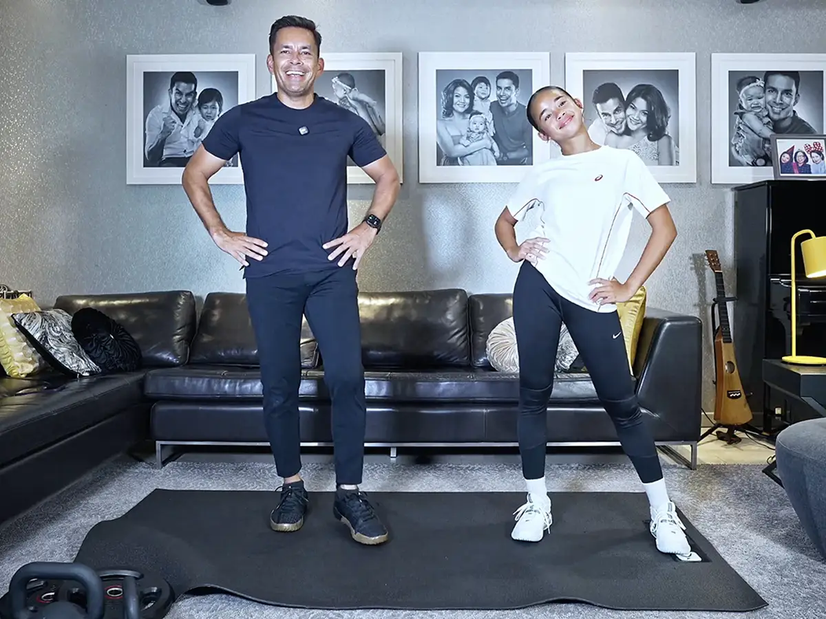 Family friendly workout